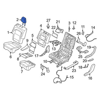 Lincoln OE - Center Headrest