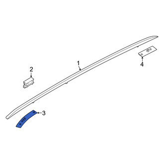 Lincoln OE - Front Left Roof Molding Bracket