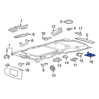 Lincoln OE - Roof Bezel