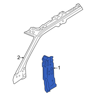 Lincoln OE - Left Body A-Pillar Reinforcement