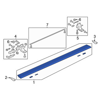 Lincoln OE - Running Board Step Pad