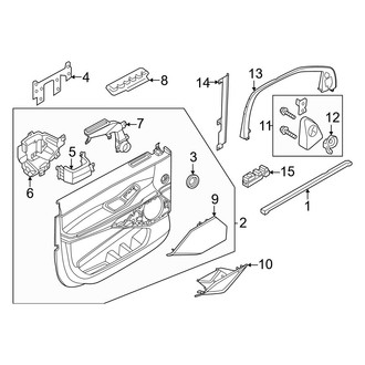 Lincoln OE - Front Door - Interior Trim