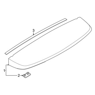 Lincoln OE - Lift Gate - Spoiler