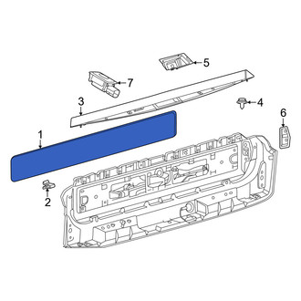 Lincoln OE - Rear Tailgate Gap Cover
