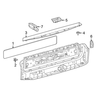 Lincoln OE - Tail Gate - Interior Trim
