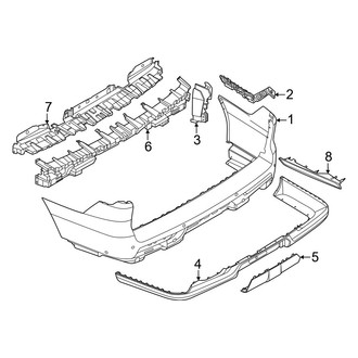 Lincoln OE - Rear Bumper - Bumper & Components