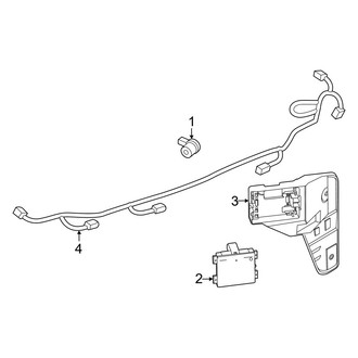 Lincoln OE - Rear Bumper - Electrical Components