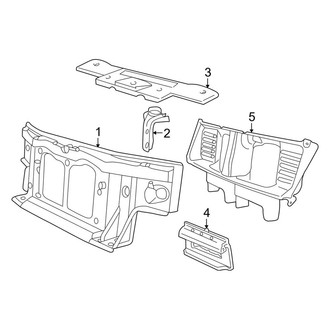 Lincoln OE - Radiator Support