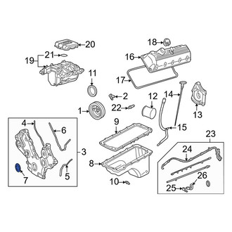 Lincoln OE - Front Engine Crankshaft Seal