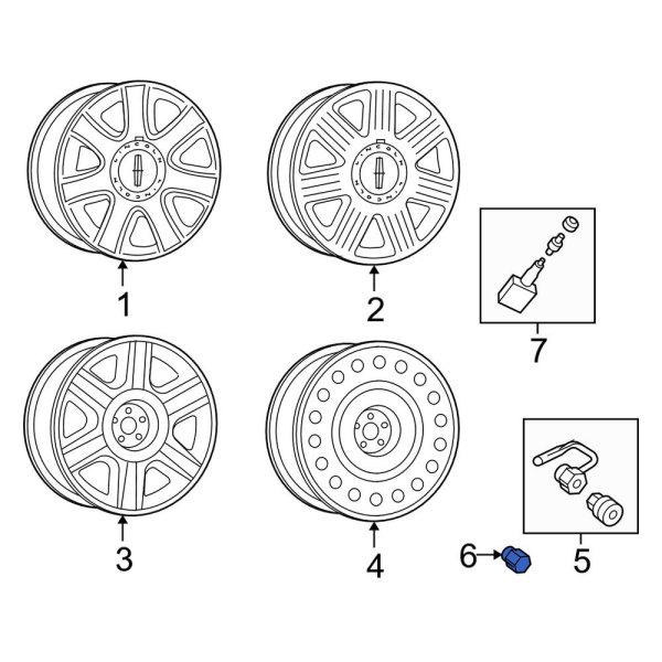 Wheel Lock Set