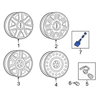 Lincoln OE - Tire Pressure Monitoring System (TPMS) Sensor