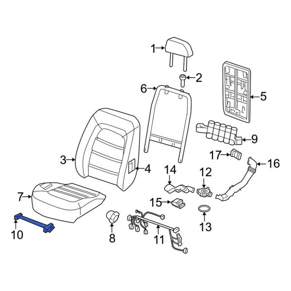 Power Seat Wiring Harness