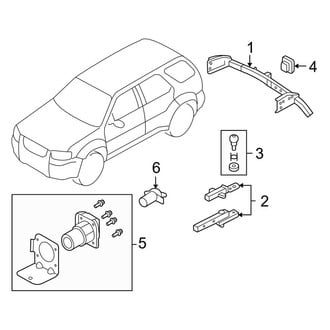 Lincoln OE - Rear Body & Floor - Tow Hook & Hitch