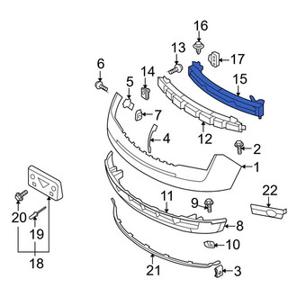 Lincoln OE - Front Bumper Impact Bar