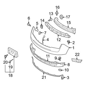 Lincoln OE - Front Bumper - Bumper & Components