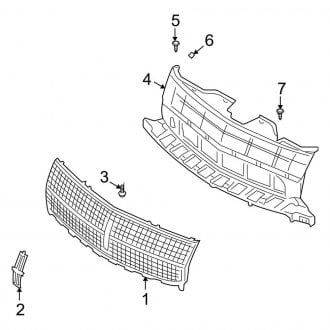 2008 Lincoln MKX Custom Grilles | Billet, Mesh, LED, Chrome, Black