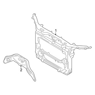 Lincoln OE - Radiator Support