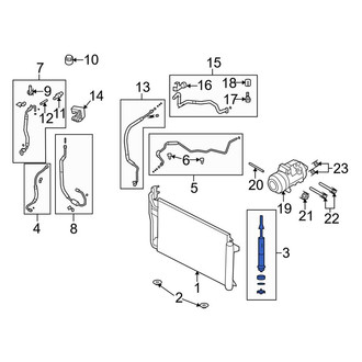 Lincoln OE - A/C Receiver Drier
