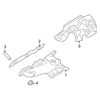Lincoln OE - Exhaust System - Manifold