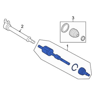 Lincoln OE - Front Left CV Axle Assembly