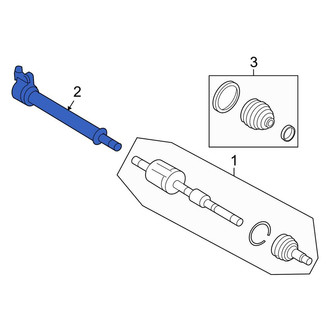Lincoln OE - Front CV Intermediate Shaft