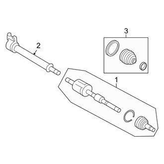Lincoln OE - Front Suspension - Drive Axles