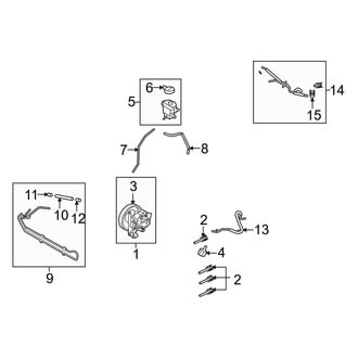 Lincoln OE - Steering Gear & Linkage - Pump & Hoses