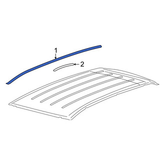 Lincoln OE - Right Roof Drip Molding