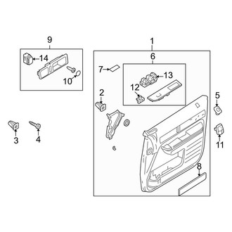 Lincoln OE - Front Door - Interior Trim