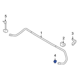 Lincoln OE - Rear Exhaust Pipe Nut