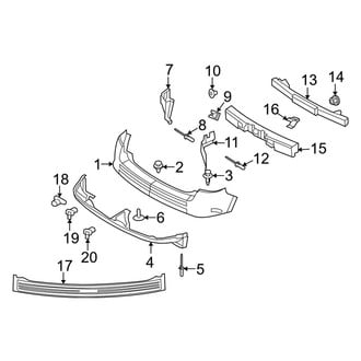 Lincoln OE - Rear Bumper - Bumper & Components