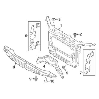 Lincoln OE - Radiator Support