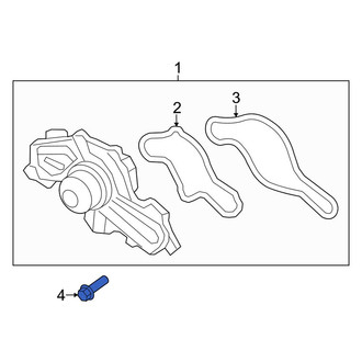 Lincoln OE - Engine Oil Filter Adapter Bolt