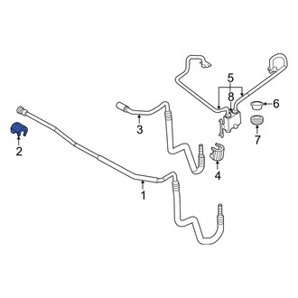 Lincoln OE - Automatic Transmission Oil Cooler Thermostat Bracket