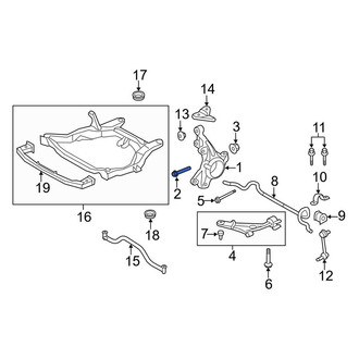 Lincoln OE - Steering Knuckle Bolt