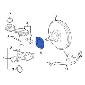 Lincoln OE - Front Power Brake Booster Gasket