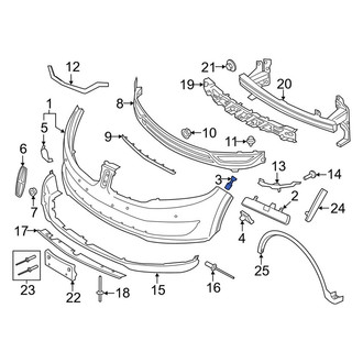 Lincoln OE - Bumper Cover Rivet