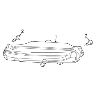 Lincoln OE - Front Lamps - Fog Lamps