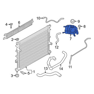 Lincoln OE - Engine Coolant Reservoir