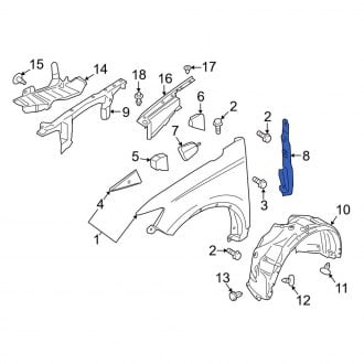 Lincoln Nautilus Replacement Quarter Panels - CARiD.com