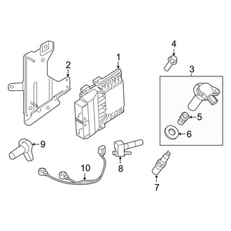 Lincoln OE - Electrical - Ignition System (3.7L)