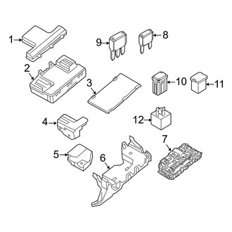 Lincoln OE - Electrical - Fuse & Relay (Engine Compartment)