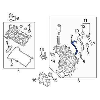 Lincoln OE - Engine Timing Cover Gasket