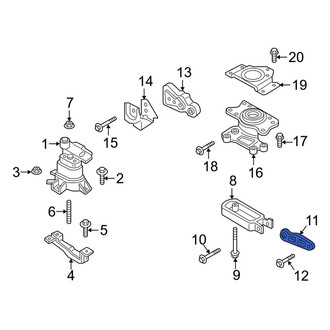Lincoln OE - Engine Torque Strut Bracket