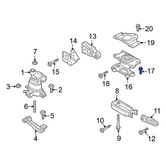 Lincoln OE - Engine Support Rod Bolt