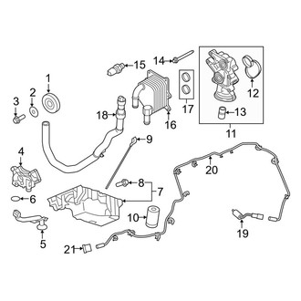 Lincoln OE - Engine / Transaxle - Engine Parts (3.7L)