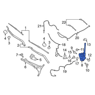 Lincoln OE - Washer Fluid Reservoir