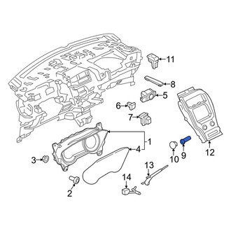 Lincoln OE - Rear Left 12 Volt Accessory Power Outlet