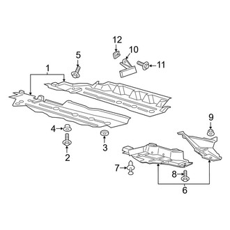 Lincoln OE - Pillars, Rocker & Floor - Under Cover & Splash Shields