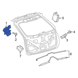 Lincoln OE - Rear Liftgate Latch